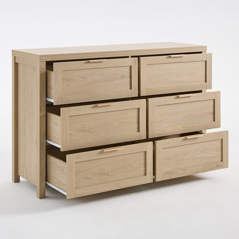 Gracie Oaks Allenside 6 - Drawer Dresser & Reviews | Wayfair
